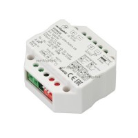 Диммер SMART-D12-DIM-PUSH-VR (12-48V, 1x6A, 2.4G) (arlight, IP20 Пластик, 5 лет)