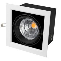 Светильник CL-KARDAN-S190x190-25W Day4000 (WH-BK, 30 deg) (arlight, IP20 Металл, 3 года)