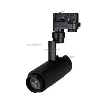 Светильник LGD-ZEUS-TRUECOLOR-4TR-R67-10W Warm3000 CRI98 (BK, 20-60 deg, 230V) (arlight, IP20 Металл