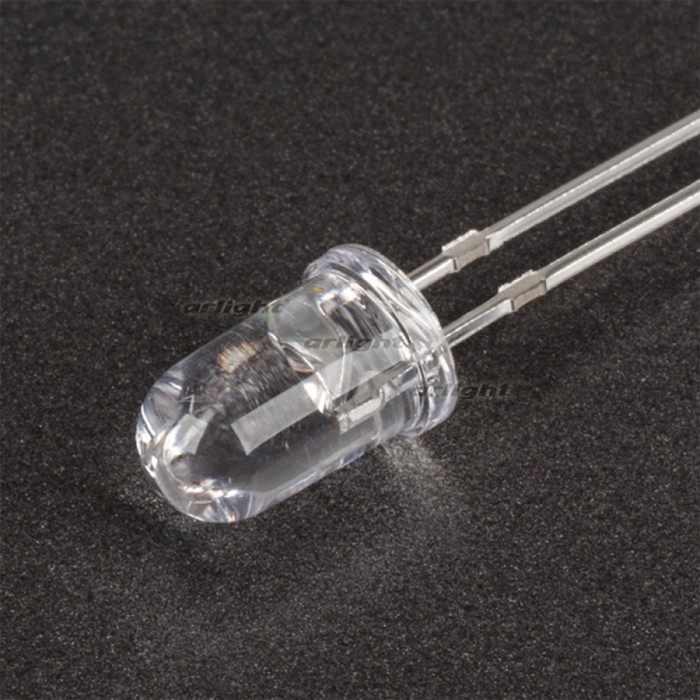 1Светодиод ARL-5213UBC-10cd-E (arlight, 5мм (круглый))