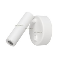 Светильник SP-BED-R90-3W Warm3000 (WH, 20 deg, 230V) (arlight, IP20 Металл, 3 года)