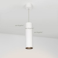 Светильник SP-POLO-HANG-LONG300-R85-15W Warm3000 (WH-BK, 40 deg) (arlight, IP20 Металл, 3 года)