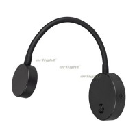 Светильник SP-SON-R90-3W Warm3000 (BK, 100 deg, 230V) (arlight, IP20 Металл, 3 года)