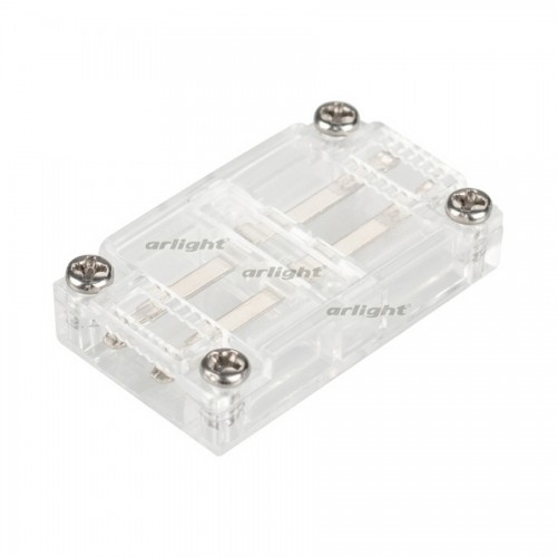 Коннектор прямой для ленты ARL-50000PV (15.5x6mm) прозрачный (arlight, Пластик)