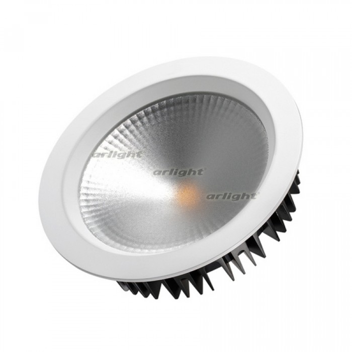 1Светодиодный светильник LTD-220WH-FROST-30W Day White 110deg (arlight, IP44 Металл, 3 года)