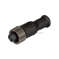 Коннектор NEO-CAP-R15-CON-F (BK) (arlight, IP67 Пластик, 3 года)