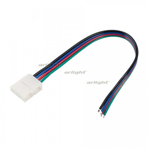 Коннектор выводной FIX-RGB-10mm-150mm-X1 (4-pin) (arlight, -)