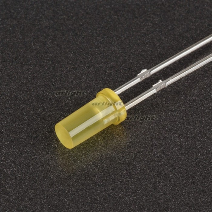 Светодиод ARL-3033UYD-250mcd (arlight, 3мм (цилиндр))