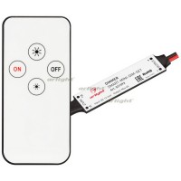Диммер SMART-MINI-DIM-SET (12-24V, 1x4A, ПДУ 4кн, IR) (arlight, IP20 Пластик, 5 лет)