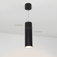 Светильник SP-POLO-HANG-LONG300-R85-15W Warm3000 (BK-WH, 40 deg) (arlight, IP20 Металл, 3 года)