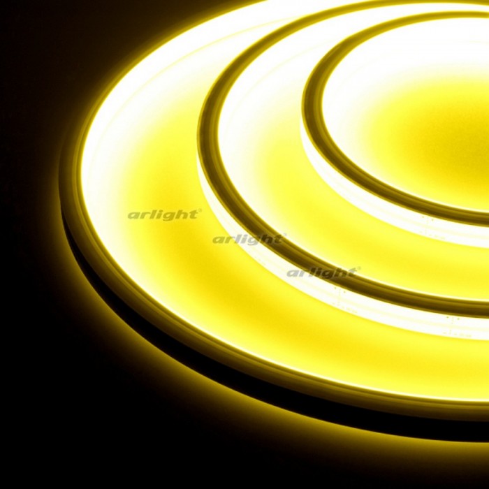 Гибкий неон ARL-MOONLIGHT-1213-TOP 24V Yellow (arlight, 8 Вт/м, IP67)