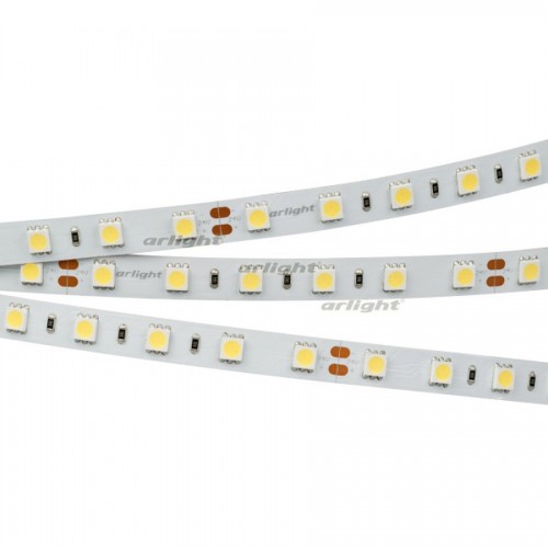 Лента RTW 2-5000NC 24V Warm2700 2x (5060, 300 LED, LUX) (arlight, 14.4 Вт/м, IP65)