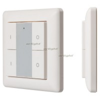 Панель Knob SR-2853K4-RF-UP White (3V, DIM, 2 зоны) (arlight, IP20 Пластик, 3 года)