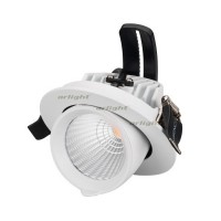 Светильник LTD-EXPLORER-R100-12W Day4000 (WH, 38 deg) (arlight, IP20 Металл, 3 года)