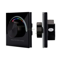 Панель Rotary SR-2836-RGB Black (3V,RGB,1зона) (arlight, IP20 Пластик, 3 года)