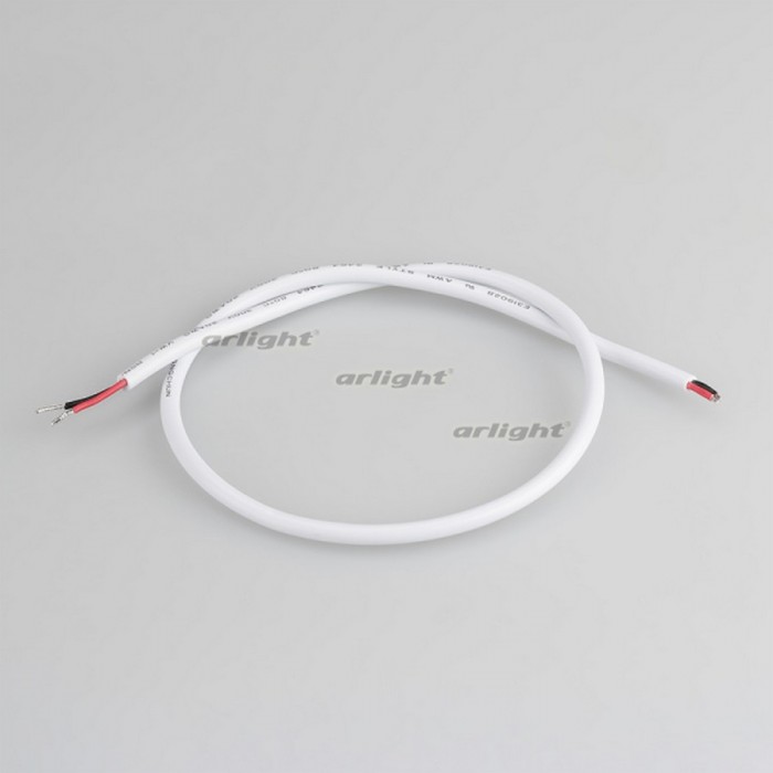 1Провод питания ARL-MOONLIGHT-20AWG-2W-D4.5-CU-500 White (arlight, Закрытый)