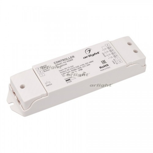 Контроллер SMART-K2-RGBW (12-24V, 4x5A, 2.4G) (arlight, IP20 Пластик, 5 лет)