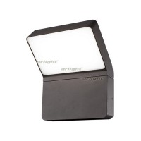 Светильник LGD-ECRAN-WALL-9W Warm3000 (GR, 108 deg, 230V) (arlight, IP65 Металл, 3 года)