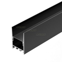 Профиль SL-COMFORT-3551-2000 ANOD BLACK (arlight, Алюминий)