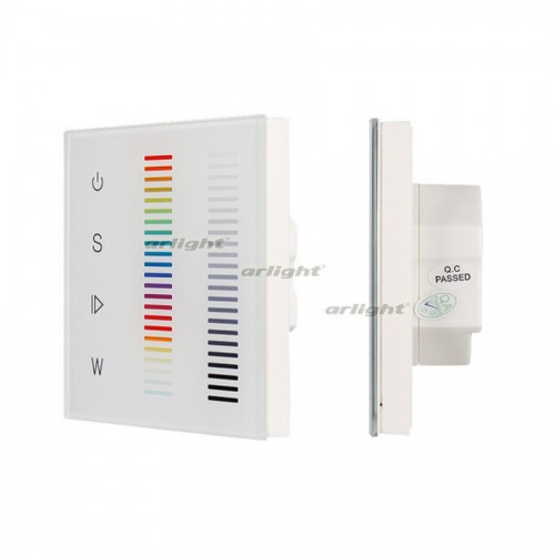 Панель Sens SR-2834RGBW-AC-RF-IN White (220V,RGBW,1 зона) (arlight, IP20 Пластик, 3 года)