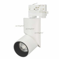 Светильник LGD-TWIST-TRACK-4TR-R70-15W Day4000 (WH-BK, 30 deg) (arlight, IP40 Металл, 3 года)