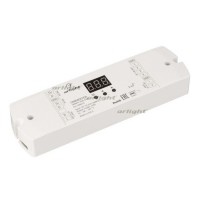 Конвертер SMART-K40-DMX (12-24V, 0/1-10V) (arlight, IP20 Пластик, 5 лет)