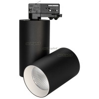Светильник SP-POLO-TRACK-TURN-R85-15W White5000 (BK-WH, 40 deg) (arlight, IP20 Металл, 3 года)