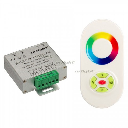 Контроллер LN-RF5B-Sens White (12-24V,180-360W) (arlight, IP20 Металл, 1 год)