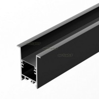 Профиль SL-COMFORT-3542-F-2000 ANOD BLACK (arlight, Алюминий)