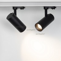Светильник SP-POLO-TRACK-LEG-R65-8W Warm3000 (BK-BK, 40 deg) (arlight, IP20 Металл, 3 года)