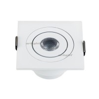 Светодиодный светильник LTM-S60x60WH 3W Warm White 30deg (arlight, IP40 Металл, 3 года)