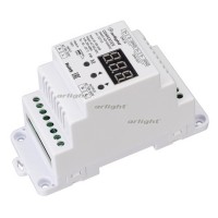 Конвертер SMART-K29-DMX512 (230V, 1x2A, TRIAC, DIN) (arlight, IP20 Пластик, 5 лет)