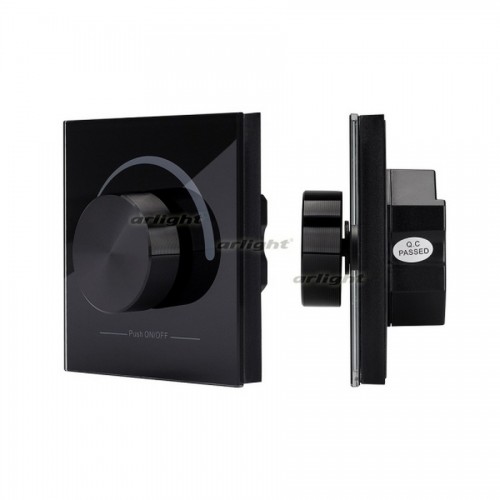 Панель Rotary SR-2202-IN Black (12-24V, DMX, DIM) (arlight, IP20 Пластик, 3 года)