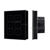 Панель Sens SR-KN0611-IN Black (KNX, DIM) (arlight, -)