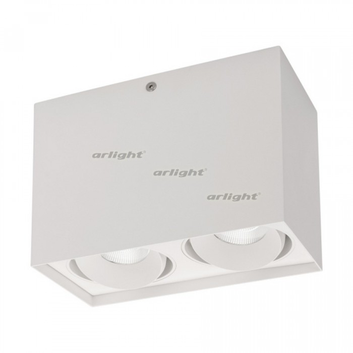 1Светильник SP-CUBUS-S100x200WH-2x11W Warm White 40deg (arlight, IP20 Металл, 3 года)