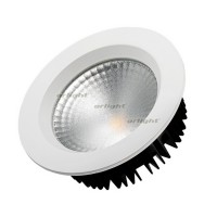 Светодиодный светильник LTD-145WH-FROST-16W White 110deg (arlight, IP44 Металл, 3 года)