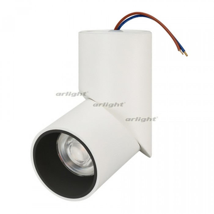 1Светильник SP-TWIST-SURFACE-R70-12W White5000 (WH-BK, 30 deg) (arlight, IP40 Металл, 3 года)