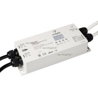 Декодер SMART-K61-DMX-WP-SUF (12-36V, 4x5A) (arlight, IP67 Пластик, 5 лет)