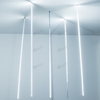 Светодиодная гирлянда ARD-ICEFALL-CLASSIC-D12-1000-5PCS-CLEAR-120LED-LIVE WHITE (230V, 11W) (Ardecol