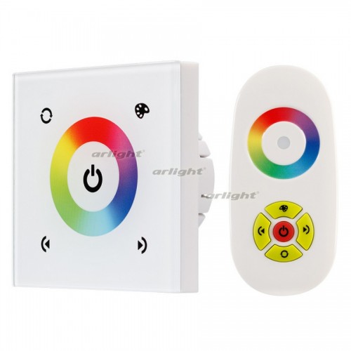 Панель Sens LN-082-RGB White (RF,12-24V, 144-288W) (arlight, IP20 Пластик, 1 год)