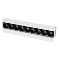 Светильник MS-ORIENT-BUILT-TRIMLESS-TC-S38x277-20W Day4000 (WH-BK, 30 deg, 230V) (arlight, IP20 Мета
