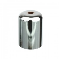  Стаканчик под патрон Е27 D=42 mm. H=62 mm, сталь, цвет хром, артикул CU15 CH