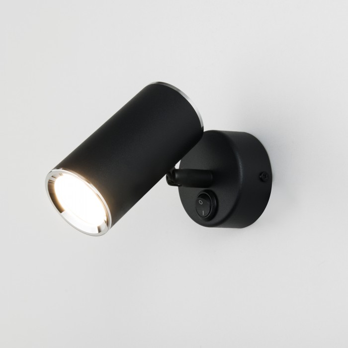 Настенный светодиодный светильник 1003 Rutero черный