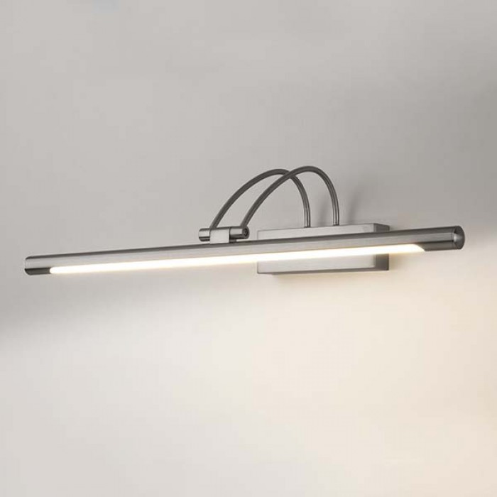 1Настенный светодиодный светильник 1011 Simple LED 10W цвета никель