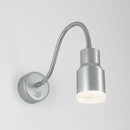 1015 Molly Настенный светодиодный светильник с гибким корпусом, серебро Электростандарт 