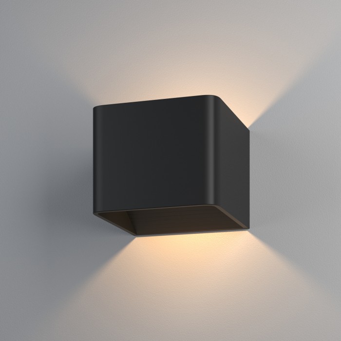 1Настенный светодиодный светильник 1060 Corudo черный Elektrostandard