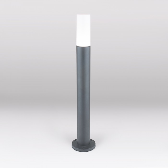 2Уличный наземный светильник-столбик IP54 1419 Techno серый Elektrostandart