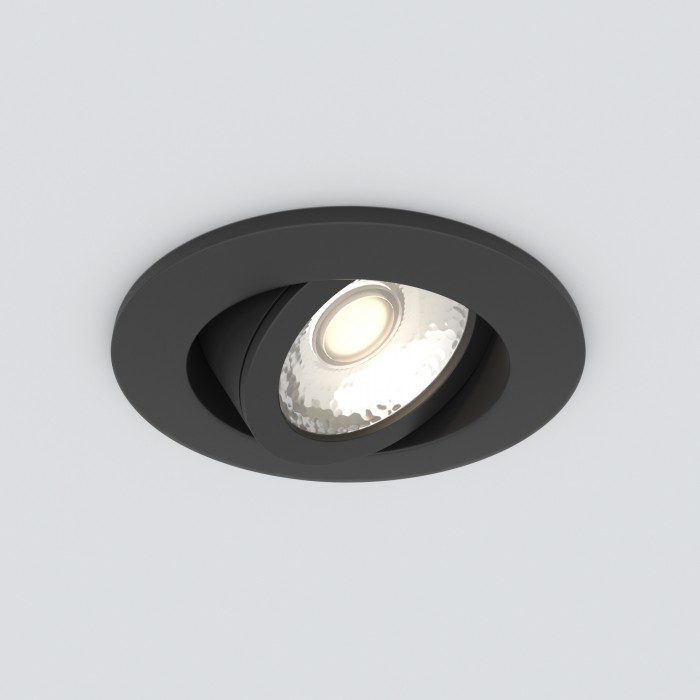 15272/LED черный Встраиваемый точечный светильник