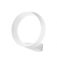  1710 TECHNO LED Ring белый уличный настенный светодиодный светильник Электростандарт