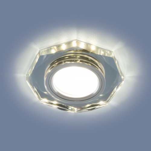 2226 MR16 SL зеркальный/серебро Встраиваемый точечный светильник со светодиодной подсветкой Электростандарт